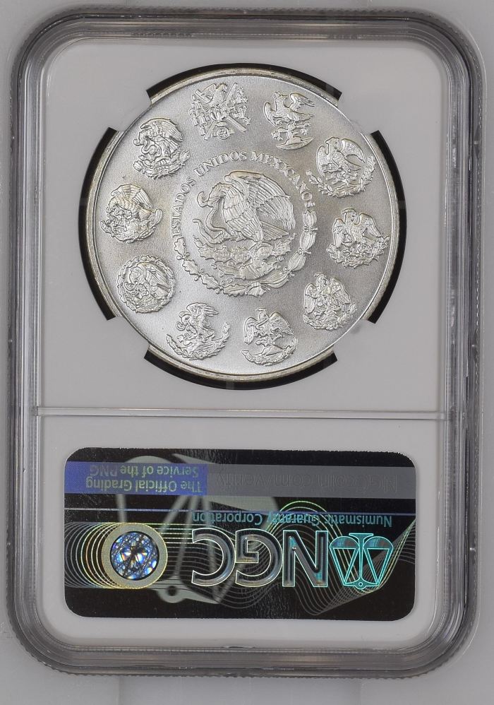 Modern Silver & Minors Onza 2007 Mo NGC MS68 0145816Modern Silver & Minors Onza 2007 Mo NGC MS68 0145816 - Image 2