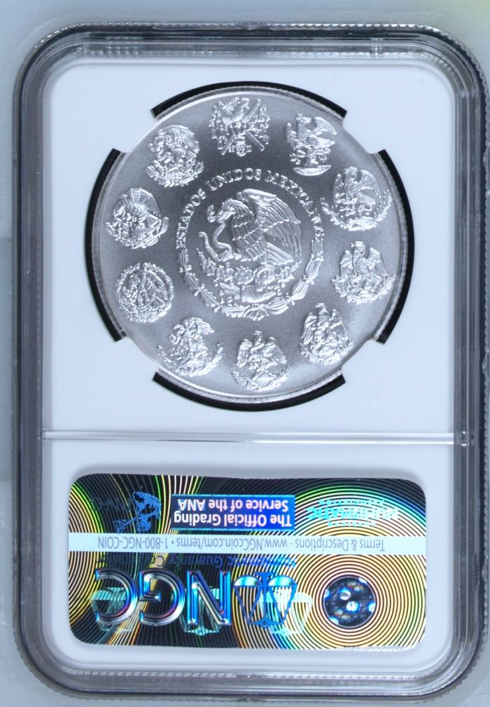 Modern Silver & Minors Onza 2016 Mo NGC MS70 0145834Modern Silver & Minors Onza 2016 Mo NGC MS70 0145834 - Image 2