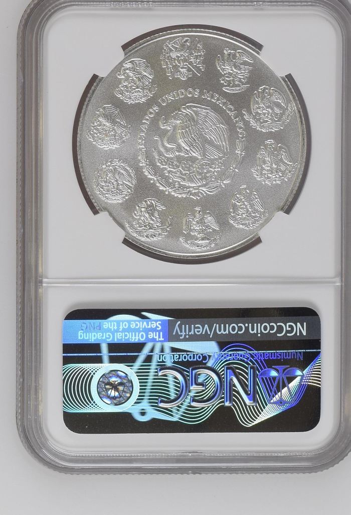Modern Silver & Minors Onza 2021 Mo NGC MS70 0145841Modern Silver & Minors Onza 2021 Mo NGC MS70 0145841 - Image 2
