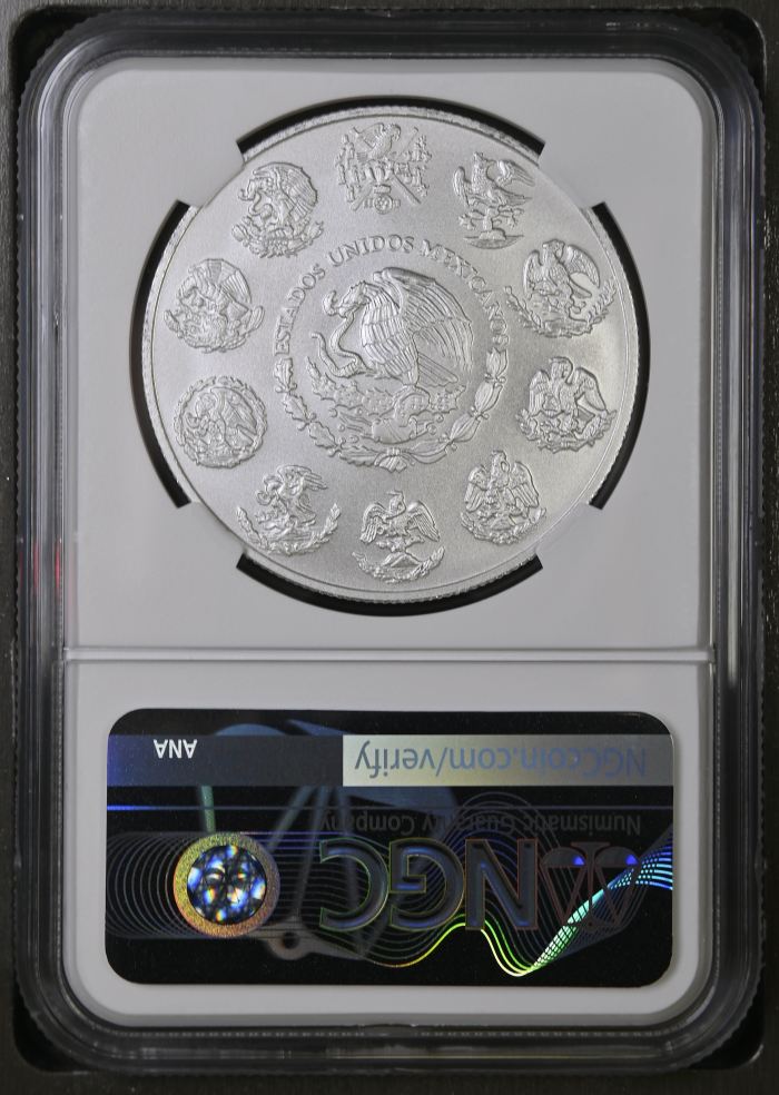 Modern Silver & Minors Onza 2022 Mo NGC MS70 0145843Modern Silver & Minors Onza 2022 Mo NGC MS70 0145843 - Image 2
