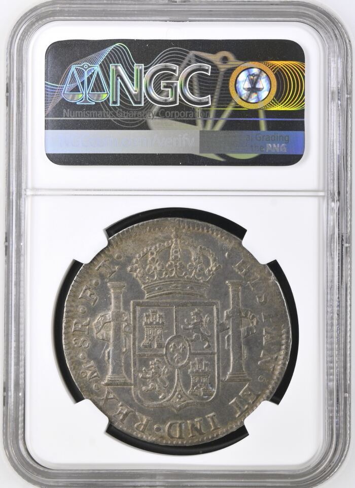Colonial Silver & Minors 8 Reales 1802 Mo FT/H NGC XF40 0145927Colonial Silver & Minors 8 Reales 1802 Mo FT/H NGC XF40 0145927 - Image 2