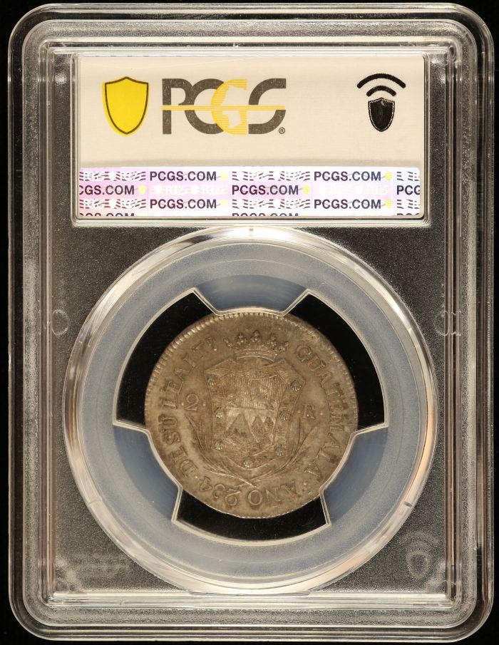 Guatemala 2 Reales 1808 PCGS MS62 Grove-F-56 0145939Guatemala 2 Reales 1808 PCGS MS62 Grove-F-56 0145939 - Image 2