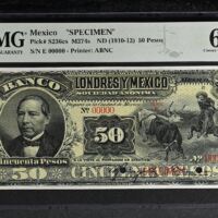 Bancos 50 Pesos ND Distrito Federal M274s PMG Ch UNC63 EPQ f_35447 thumbnail