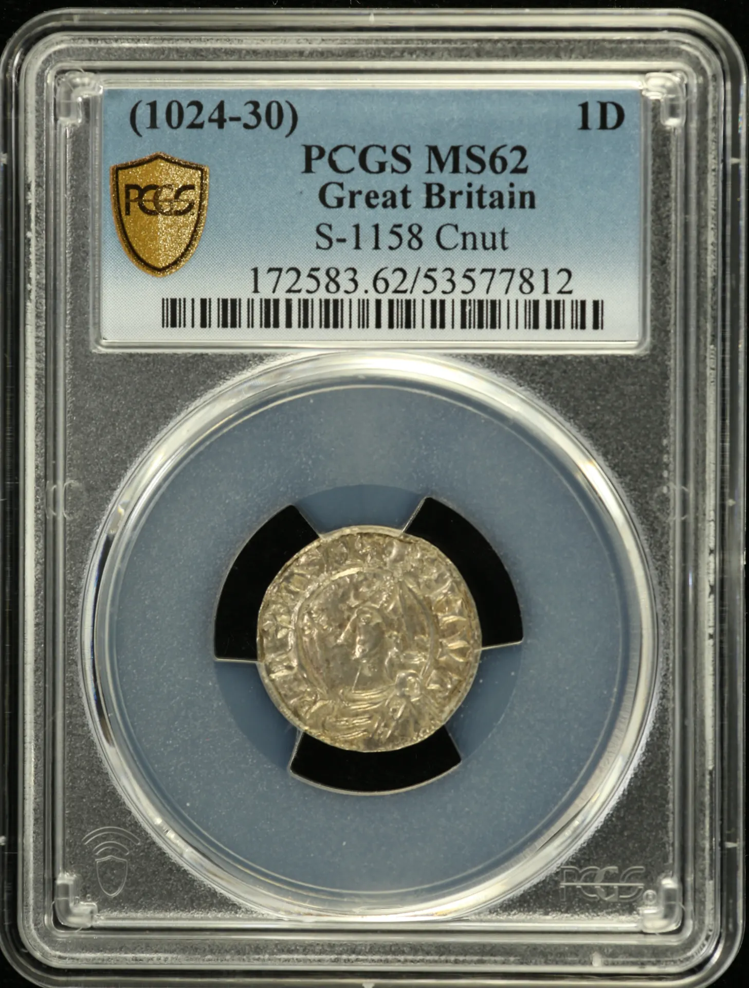 UK (Great Britain) Penny (1024-30) PCGS MS62 S-1158 0145616