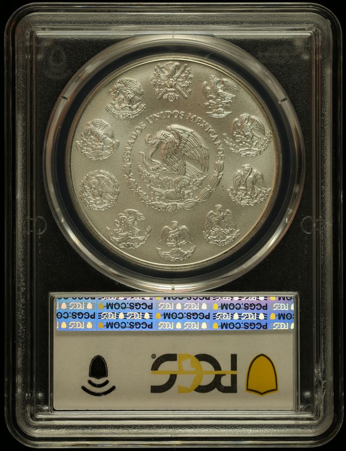 Modern Silver & Minors Onza 2011 Mo PCGS MS69 0145728Modern Silver & Minors Onza 2011 Mo PCGS MS69 0145728 - Image 2