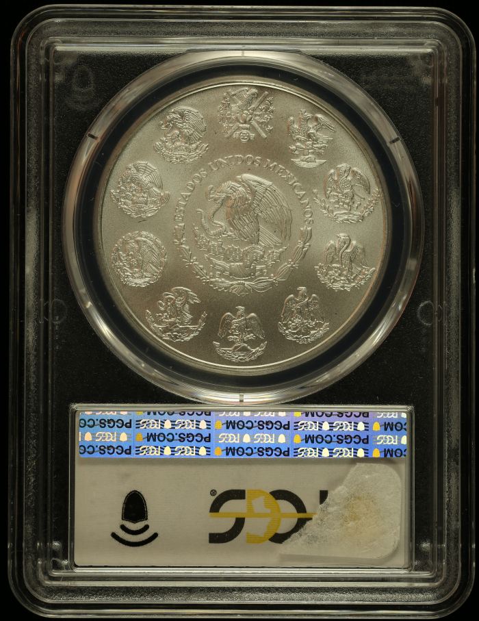 Modern Silver & Minors Onza 2011 Mo PCGS MS69 0145729Modern Silver & Minors Onza 2011 Mo PCGS MS69 0145729 - Image 2