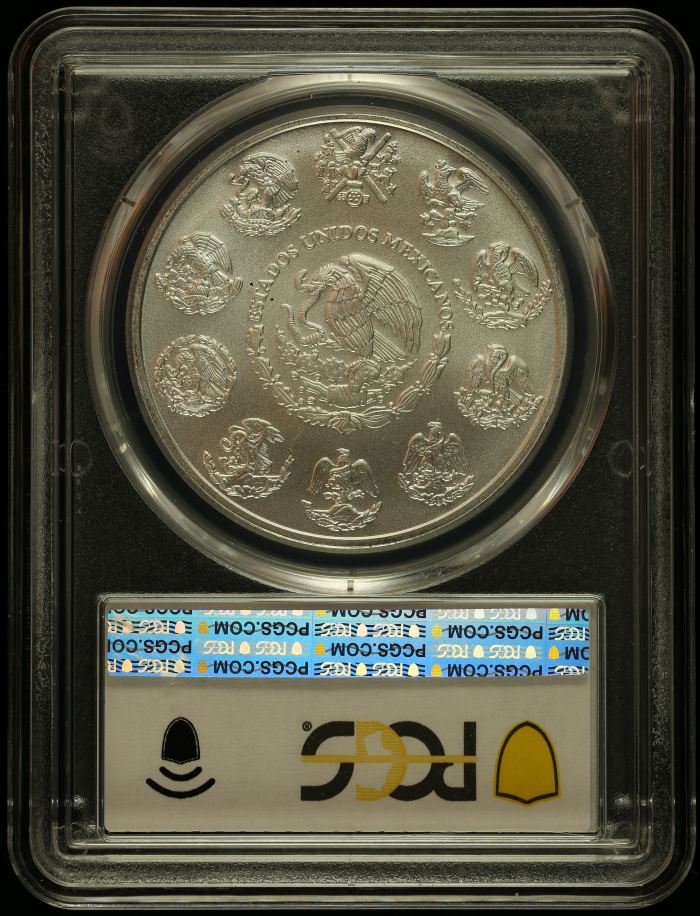 Modern Silver & Minors Onza 2011 Mo PCGS MS69 0146101Modern Silver & Minors Onza 2011 Mo PCGS MS69 0146101 - Image 2