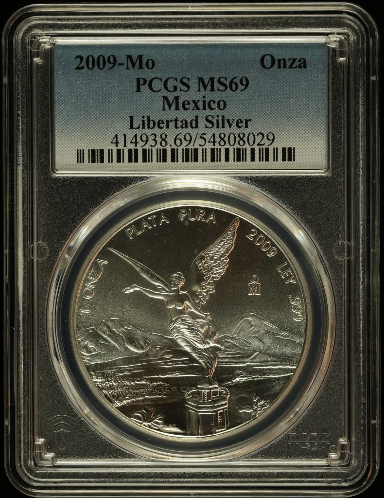 Modern Silver & Minors Onza 2009 Mo PCGS MS69 0146169