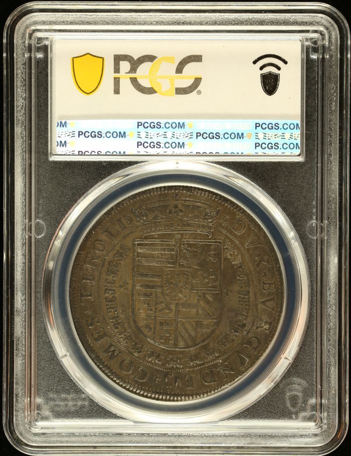 Austria Thaler (1564-95) Hall PCGS AU58 D-8099 0145606Austria Thaler (1564-95) Hall PCGS AU58 D-8099 0145606 - Image 2