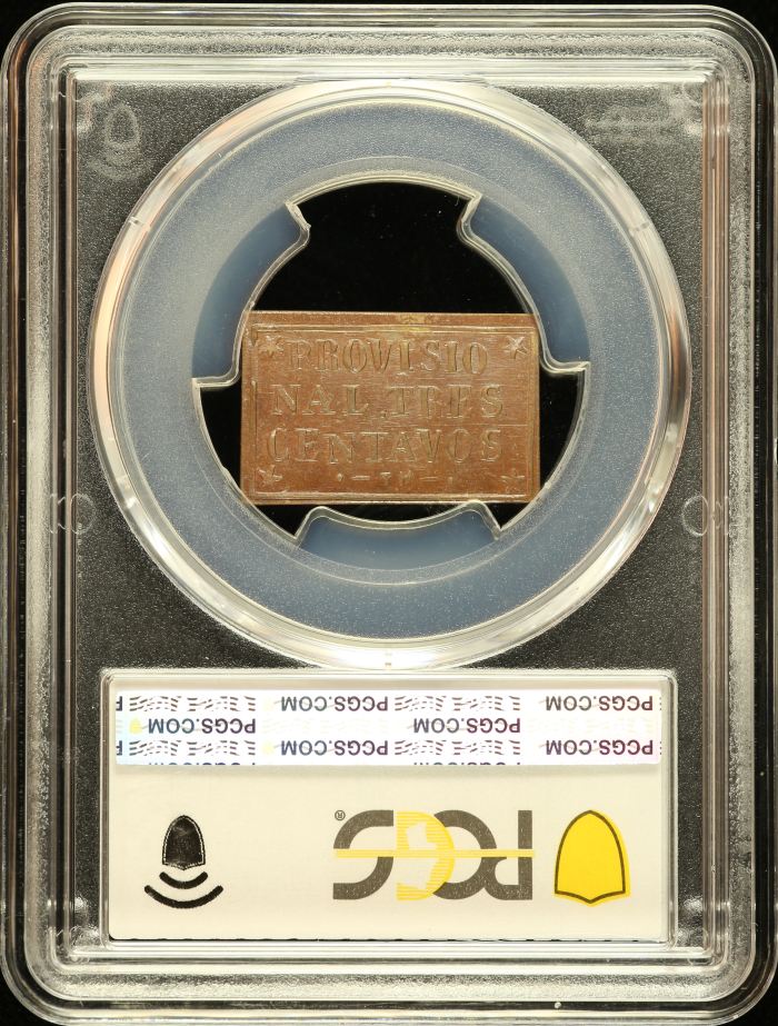 Oaxaca 3 Centavo 1915 Oaxaca KM-711 PCGS MS63BN 0145964Oaxaca 3 Centavo 1915 Oaxaca KM-711 PCGS MS63BN 0145964 - Image 2