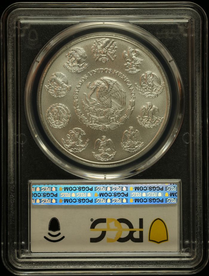 Modern Silver & Minors Onza 2011 Mo PCGS MS69 0146187Modern Silver & Minors Onza 2011 Mo PCGS MS69 0146187 - Image 2