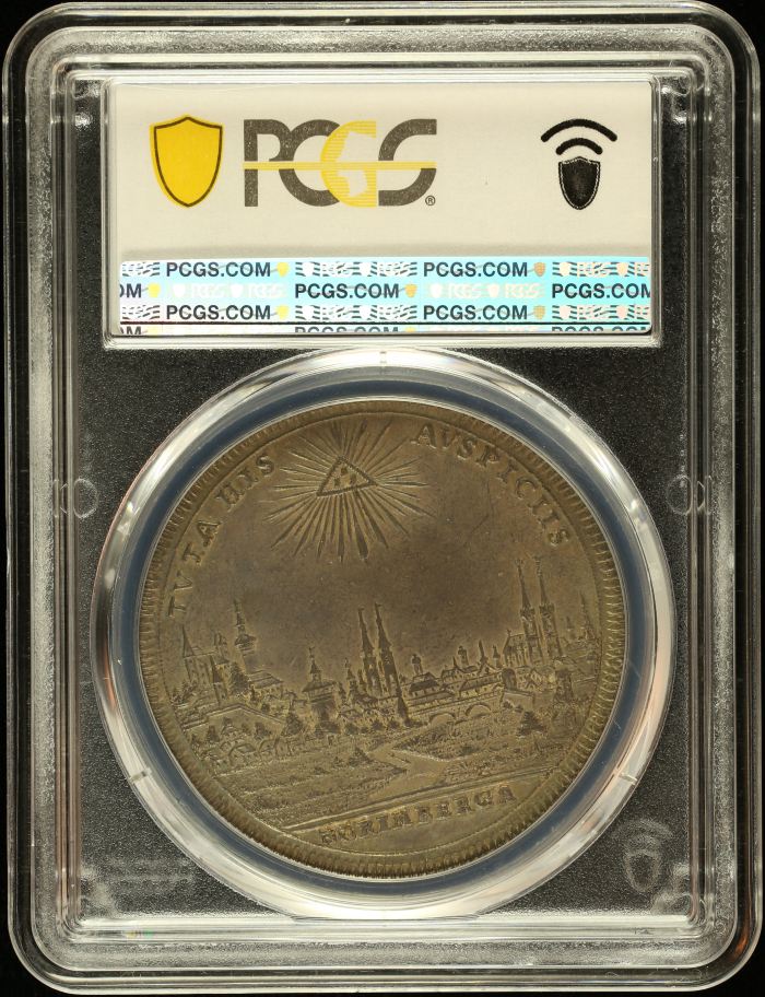Germany Thaler 1745 Nurnberg PPW PCGS AU55 DAV-2483 0145648Germany Thaler 1745 Nurnberg PPW PCGS AU55 DAV-2483 0145648 - Image 2