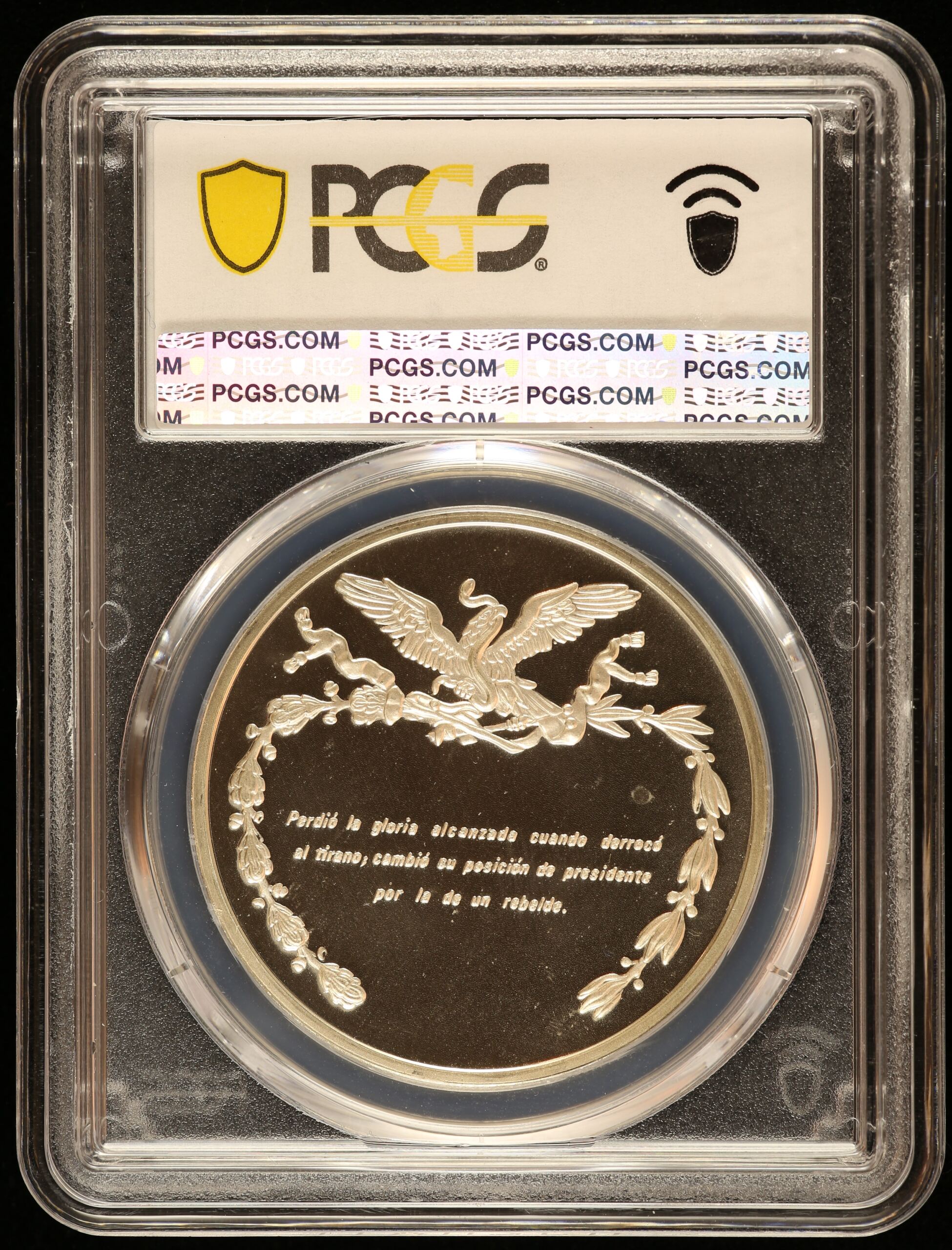 Medals & Tokens Mexican Coins Medals & Tokens President Ignacio Comonfort Medal (c.1972) PCGS SP63 0145853 Medals & Tokens President Ignacio Comonfort Medal (c.1972) PCGS SP63 0145853Medals & Tokens President Ignacio Comonfort Medal (c.1972) PCGS SP63 0145853 - Image 2