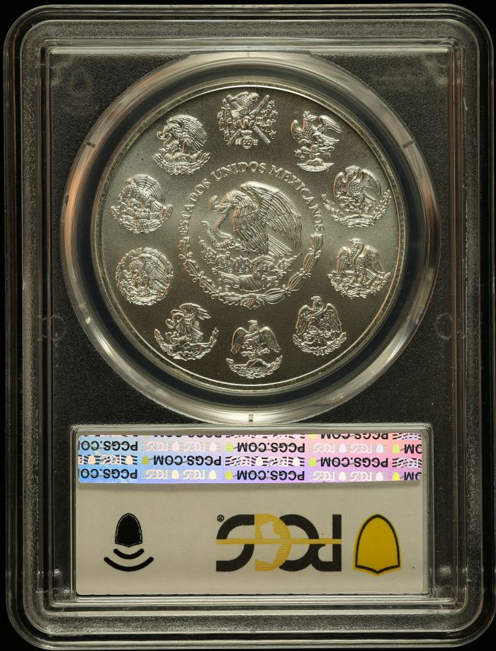 Modern Silver & Minors Onza 2010 Mo PCGS MS70 0146137Modern Silver & Minors Onza 2010 Mo PCGS MS70 0146137 - Image 2