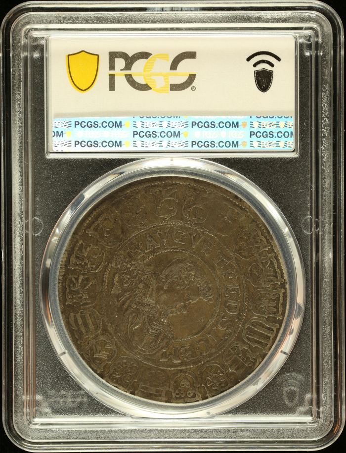 Germany Thaler 1614 Saxony PCGS AU55 D-7573 0145953Germany Thaler 1614 Saxony PCGS AU55 D-7573 0145953 - Image 2