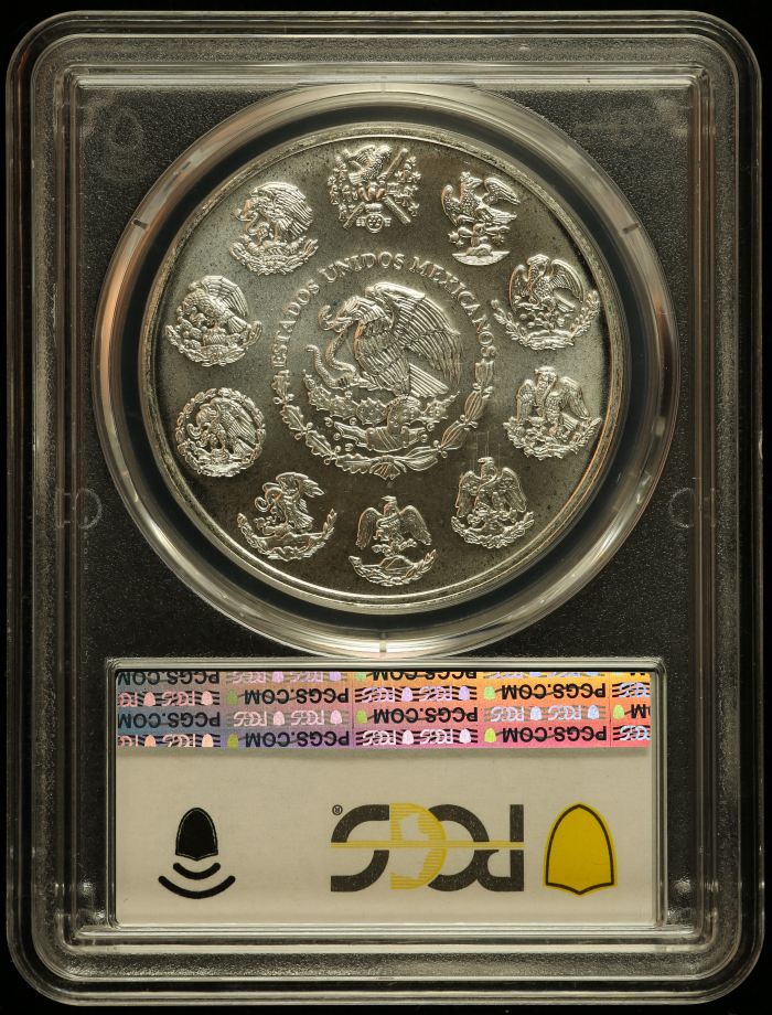 Modern Silver & Minors Onza 2002 Mo PCGS MS68 0145806Modern Silver & Minors Onza 2002 Mo PCGS MS68 0145806 - Image 2