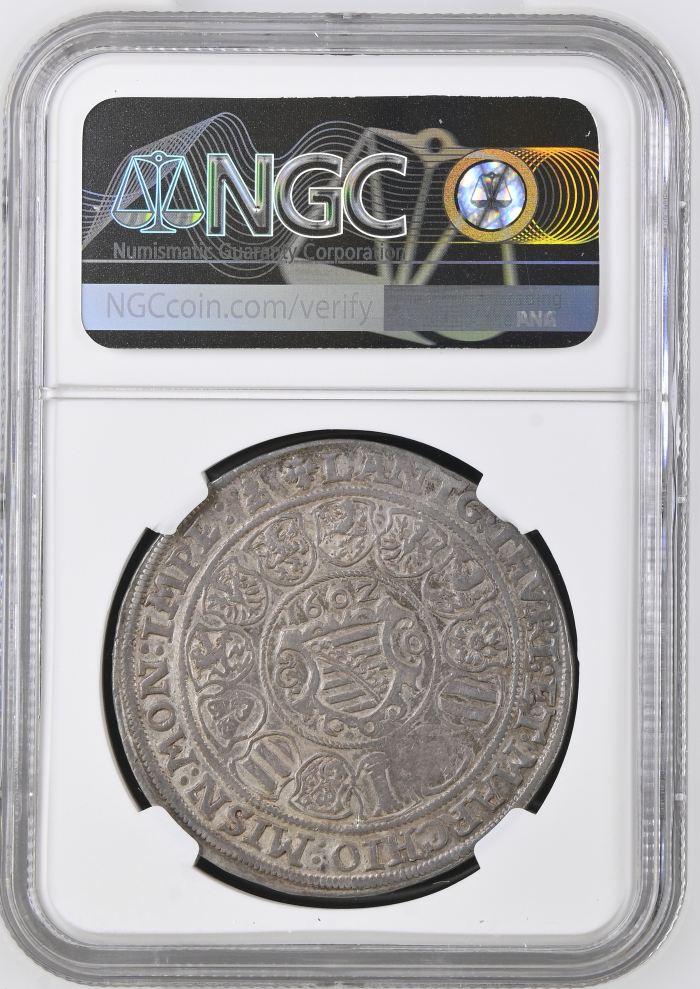 Germany Taler 1602 Saxe-Gotha NGC AU50 DAV-7426 0146314Germany Taler 1602 Saxe-Gotha NGC AU50 DAV-7426 0146314 - Image 2