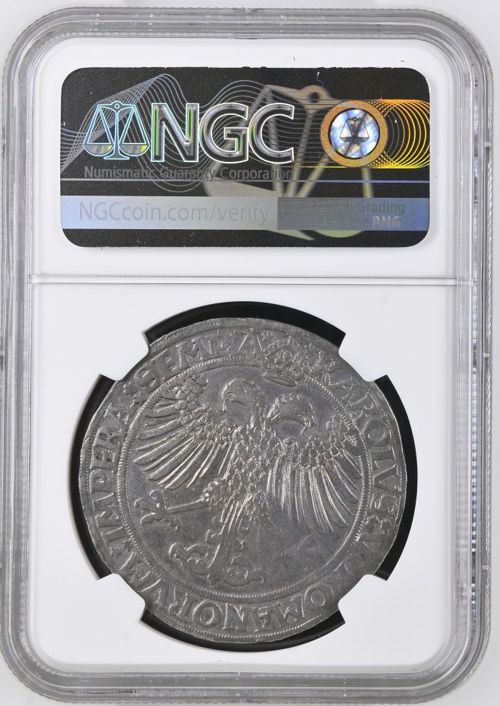 Germany Taler 1542 Ottingen NGC AU58 DAV-9617 0146315Germany Taler 1542 Ottingen NGC AU58 DAV-9617 0146315 - Image 2