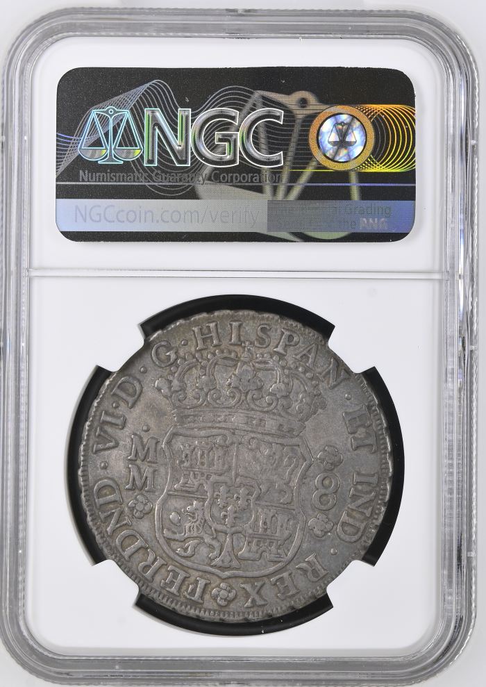 Colonial Silver & Minors 8 Reales 1755 Mo MM NGC XF45 0146335Colonial Silver & Minors 8 Reales 1755 Mo MM NGC XF45 0146335 - Image 2