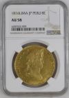 Peru 8 Escudos 1816 Lima JP NGC AU58 0146468
