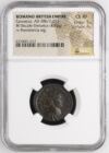 Roman Imperial Carausius 286/7-293 AD BI Double Denarius NGC Ch XF 0146484