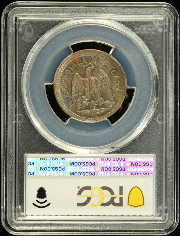 Republic Silver & Minors Centavo 1897 Mo PCGS MS63BN 0146520Republic Silver & Minors Centavo 1897 Mo PCGS MS63BN 0146520 - Image 2