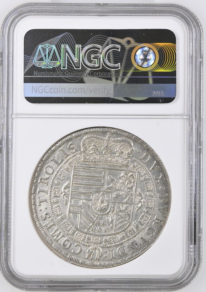 Austria Taler 1632 Hall NGC MS62 DAV-3338 0146521Austria Taler 1632 Hall NGC MS62 DAV-3338 0146521 - Image 2