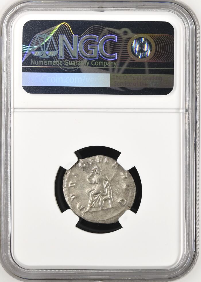 Roman Imperial Herennia Etruscilla 249-253 AD AR Double-Denarius NGC ChXF 0146549Roman Imperial Herennia Etruscilla 249-253 AD AR Double-Denarius NGC ChXF 0146549 - Image 2