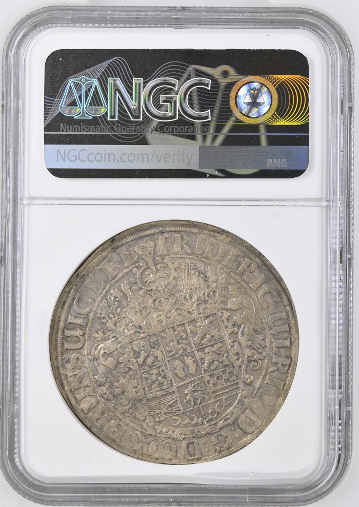 Germany Taler 1615 Brunswick-Wolfenbuttel NGC AU58 DAV-6303 0146563Germany Taler 1615 Brunswick-Wolfenbuttel NGC AU58 DAV-6303 0146563 - Image 2