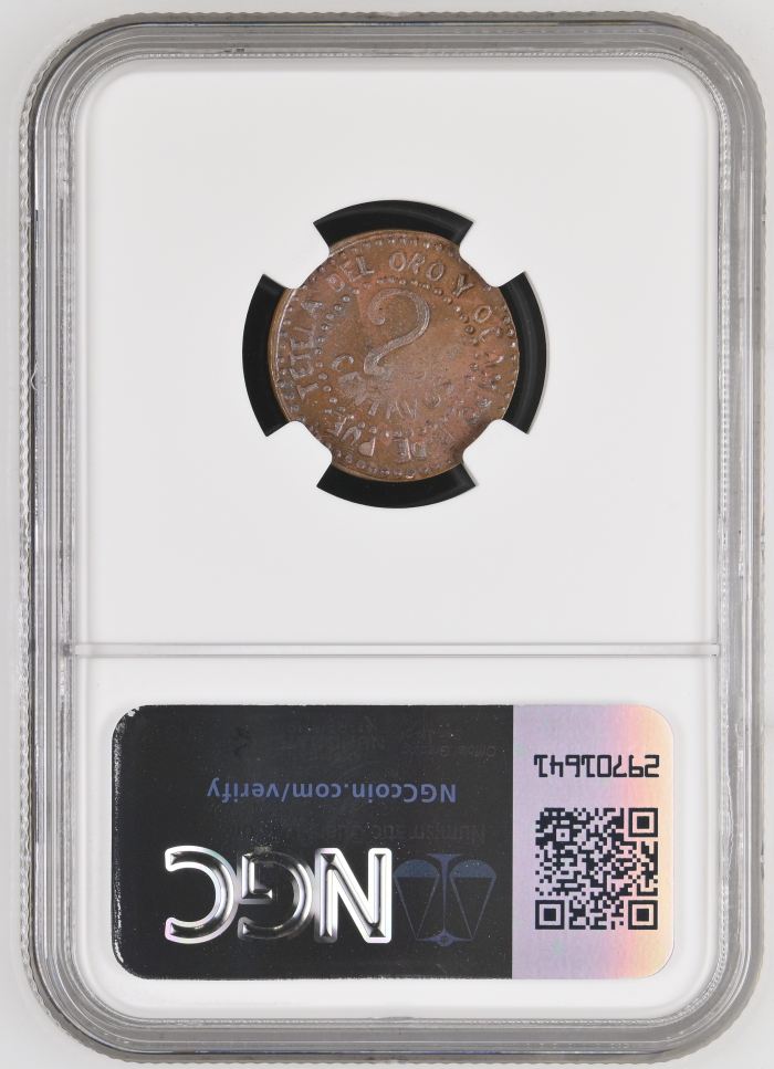 Puebla 2 Centavo 1915 Puebla/Tetela NGC MS65BN 0146587Puebla 2 Centavo 1915 Puebla/Tetela NGC MS65BN 0146587 - Image 2