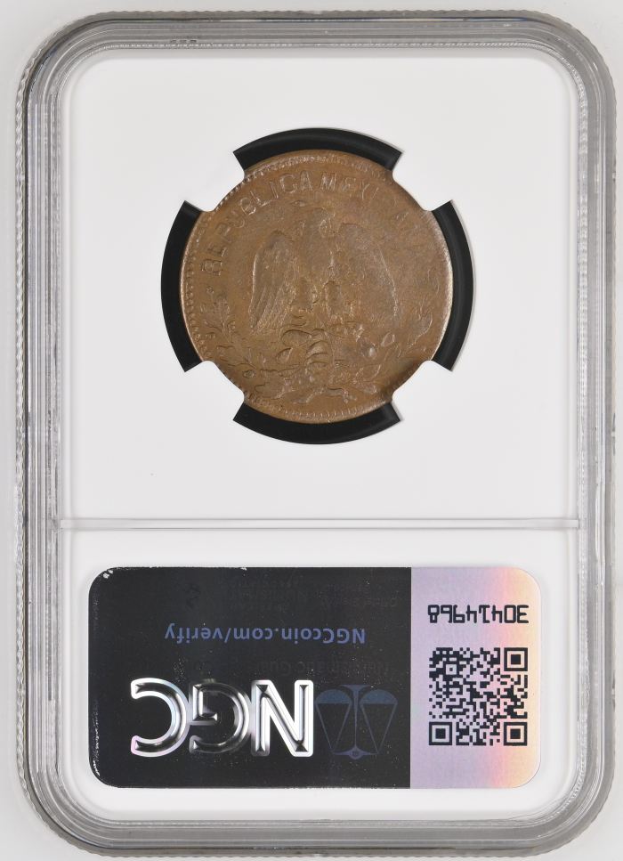 Guerrero 10 Centavo 1915 GRO NGC MS62BN 0146593Guerrero 10 Centavo 1915 GRO NGC MS62BN 0146593 - Image 2