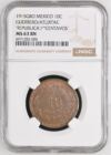 Guerrero Mexican Coins Revolution Guerrero 10 Centavo 1915 GRO NGC MS63BN 0146595 Guerrero 10 Centavo 1915 GRO NGC MS63BN 0146595