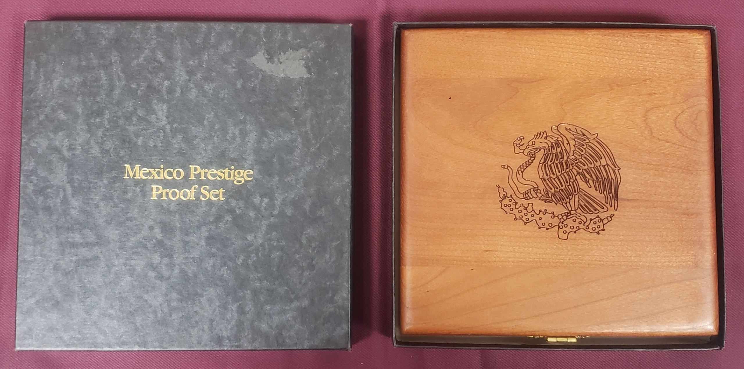 Mint & Proof Sets Modern Gold 4 Piece Gold Set with Box 1985/1986 Mo 0146558