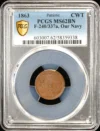 United States Civil War Token 1863 PCGS MS62BN 0146458