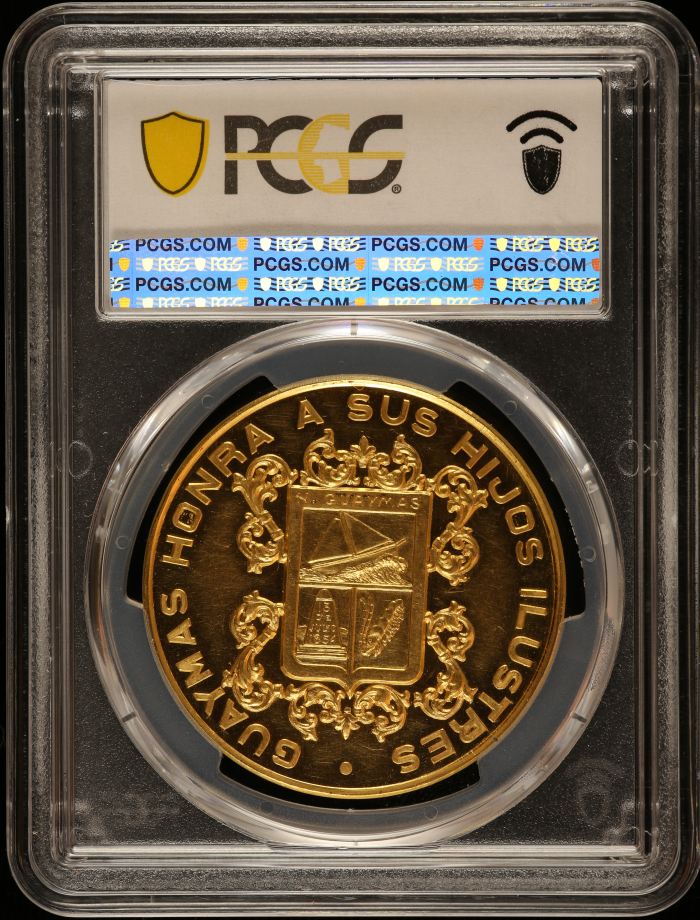 Medals & Tokens 3 Heads Gold Medal 1966 Mo PCGS MS63 Grove-950 0146581Medals & Tokens 3 Heads Gold Medal 1966 Mo PCGS MS63 Grove-950 0146581 - Image 2