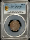 North America United States World Coins United States Civil War Token (1861-65) PCGS MS63BN 0146459 United States Civil War Token (1861-65) PCGS MS63BN 0146459