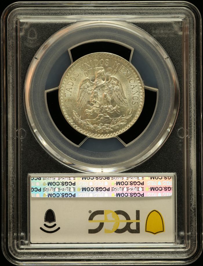 Modern Silver & Minors 50 Centavo 1944 M PCGS MS65 0146604Modern Silver & Minors 50 Centavo 1944 M PCGS MS65 0146604 - Image 2