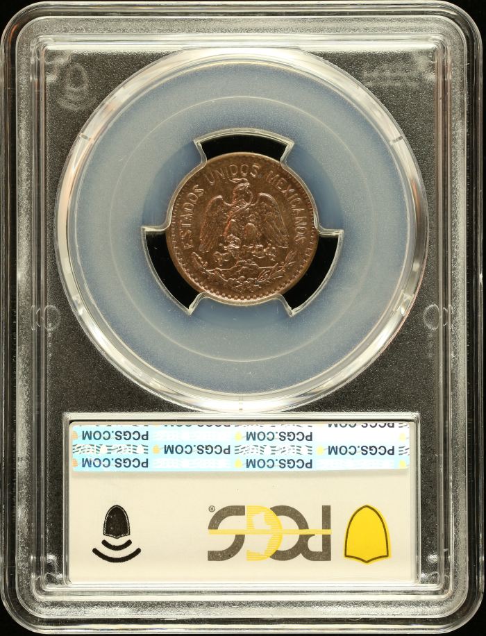 Modern Silver & Minors Centavo 1914 Mo PCGS MS65RB 0146408Modern Silver & Minors Centavo 1914 Mo PCGS MS65RB 0146408 - Image 2