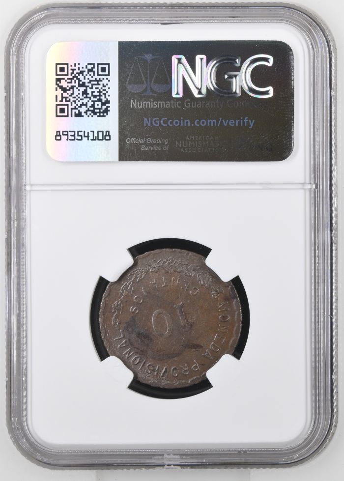 Oaxaca 10 Centavo 1915 Oaxaca NGC MS62BN 0146623Oaxaca 10 Centavo 1915 Oaxaca NGC MS62BN 0146623 - Image 2
