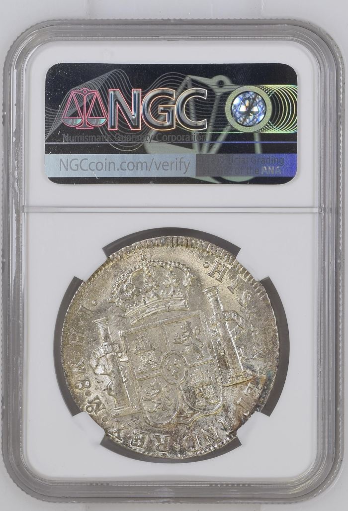 Colonial Silver & Minors 8 Reales 1810 Mo HJ NGC MS62 0146660Colonial Silver & Minors 8 Reales 1810 Mo HJ NGC MS62 0146660 - Image 2