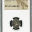 Roman Imperial Vespasian 69-79 AD AR Denarius NGC XF 0146716