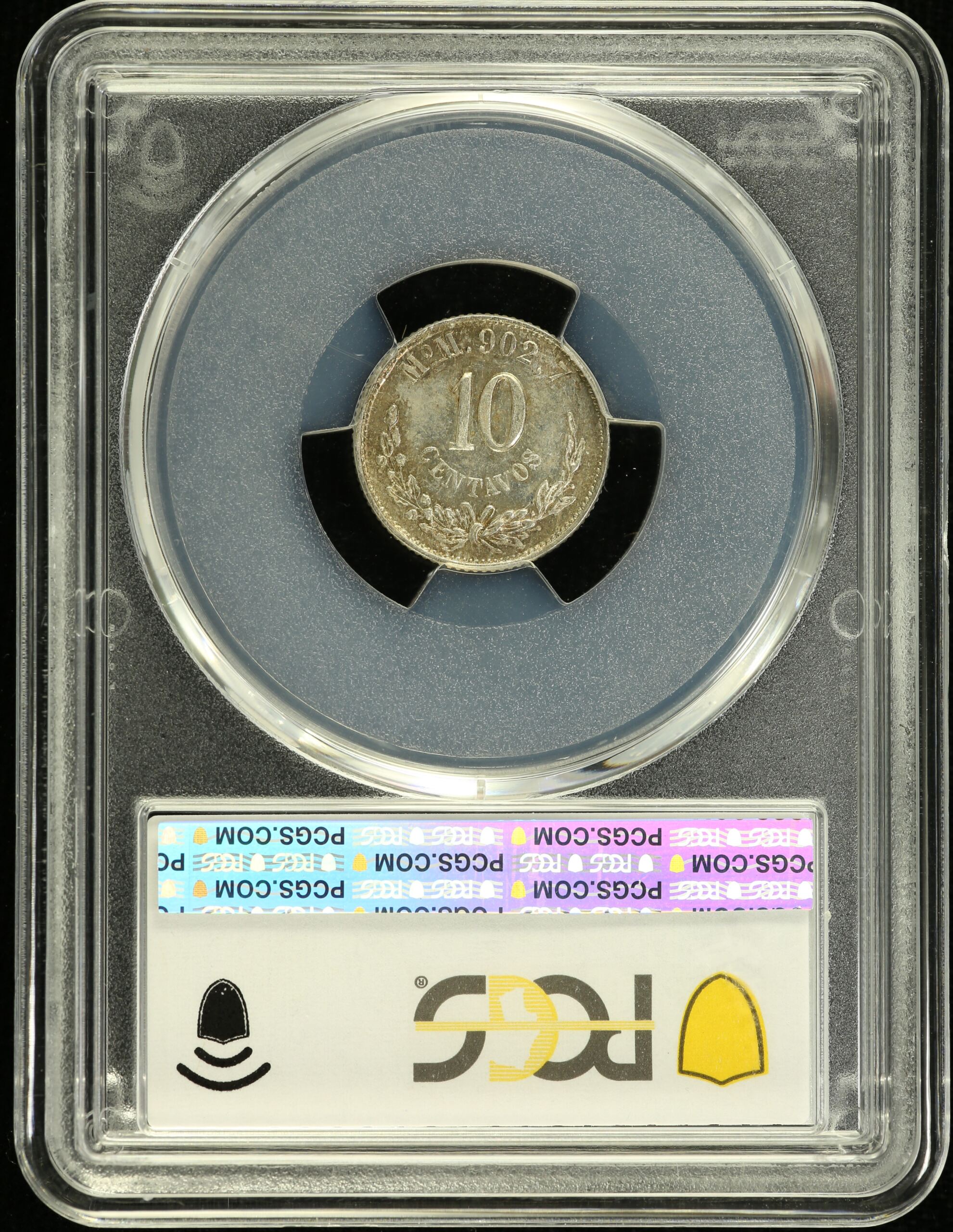 Mexican Coins  Republic Silver & Minors Republic Silver & Minors 10 Centavos 1892 Mo M PCGS MS63 0146726 Republic Silver & Minors 10 Centavos 1892 Mo M PCGS MS63 0146726Republic Silver & Minors 10 Centavos 1892 Mo M PCGS MS63 0146726 - Image 2