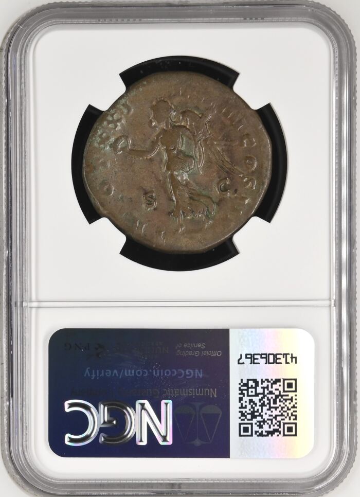 Roman Imperial Marcus Aurelius AE Sestertius 0146870Roman Imperial Marcus Aurelius AE Sestertius 0146870 - Image 2