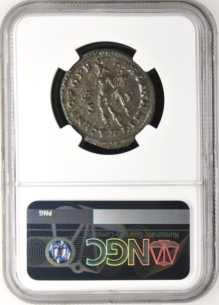 Roman Imperial Maximian 286-310 AD BI Nummus NGC ChXF 0146874Roman Imperial Maximian 286-310 AD BI Nummus NGC ChXF 0146874 - Image 2