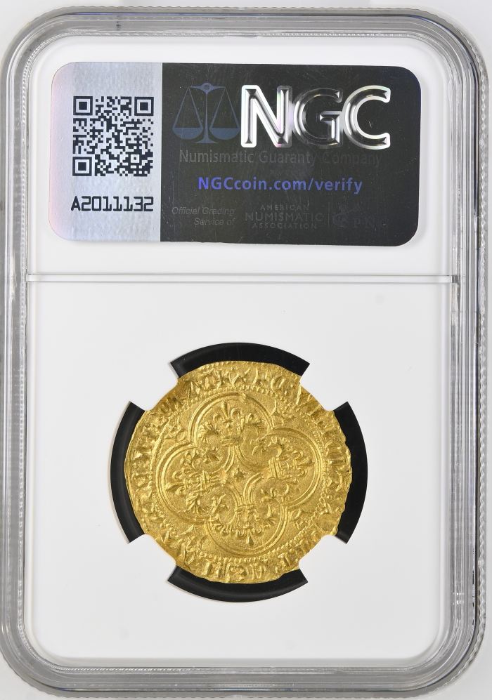 France Ecu d or (1380-1422) NGC MS63 FR-291 0146876France Ecu d or (1380-1422) NGC MS63 FR-291 0146876 - Image 2