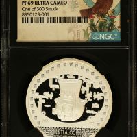 Medals & Tokens Vasija de Tlaloc-Caja de Tizapan Silver 1oz