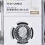 Greece 20 Drachmai 1965 NGC PF67 Cameo 0147137