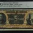 Bancos 5 Pesos 1910-14 Puebla M460c PMG Ch AU58 EPQ f_35468
