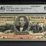 Bancos 100 Pesos 1891-96 Distrito Federal M275s PMG Gem UNC65 EPQ f_35480