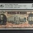 Bancos 100 Pesos 1910-14 Puebla M464c PMG AU53 f_35489